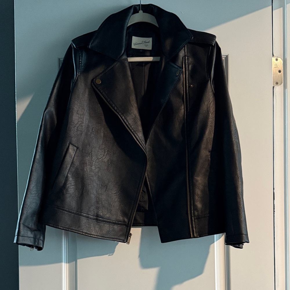 Universal Thread Black Leather Jacket